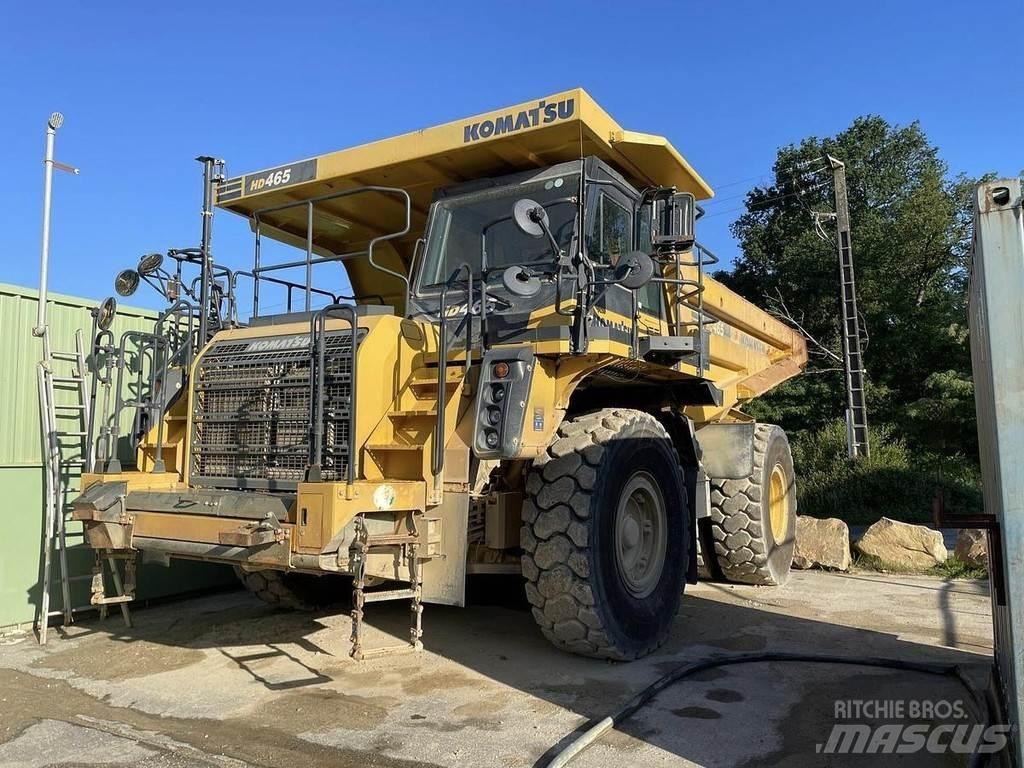 Komatsu HD465-8 건설현장 덤프트럭