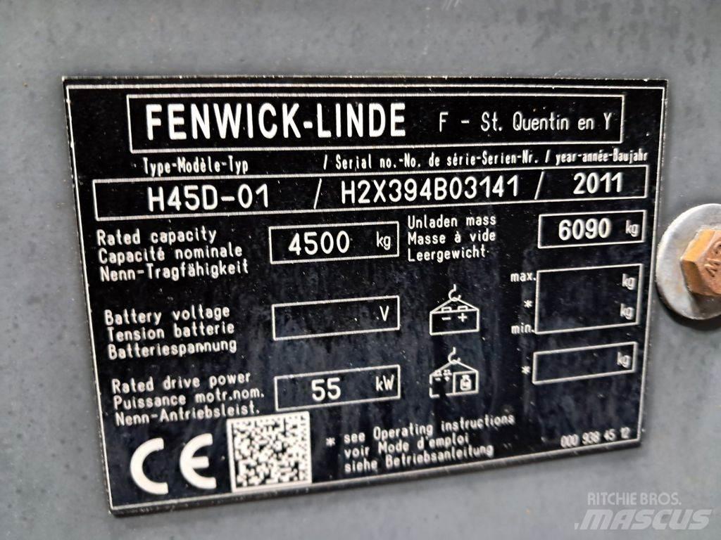 Linde H45D-01 디젤 지게차
