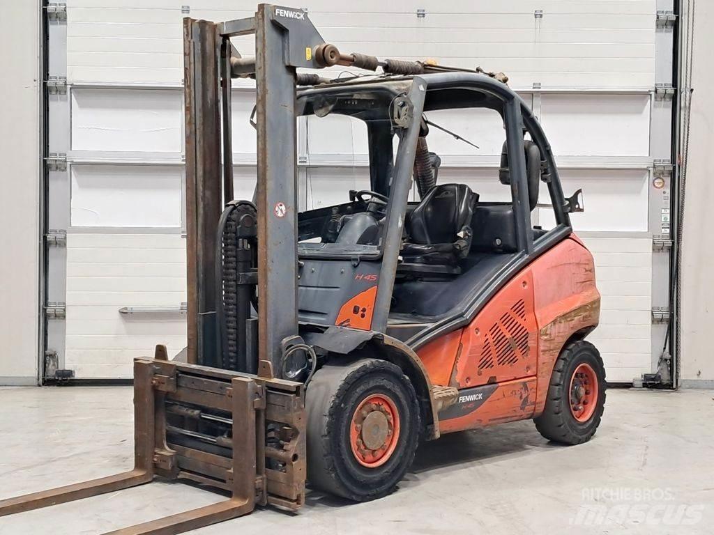 Linde H45D-01 디젤 지게차