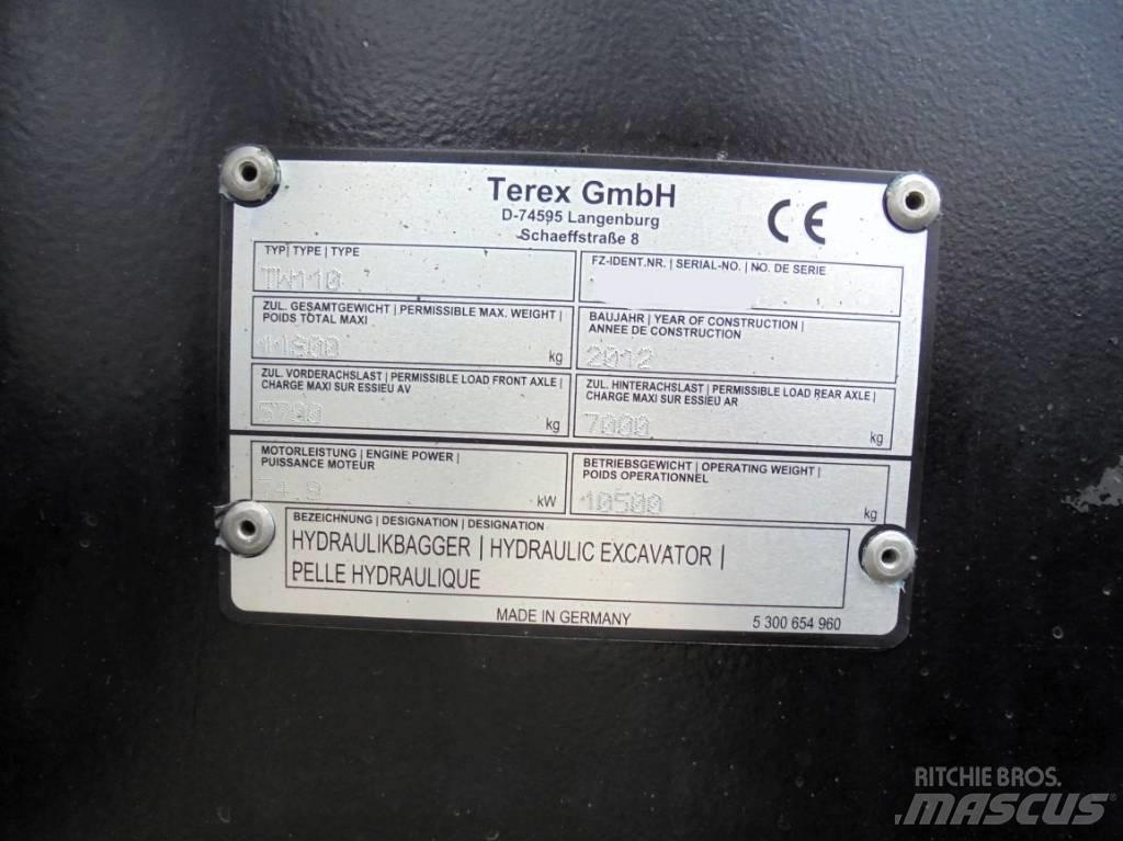 Terex Schaeff TW 110  휠 굴삭기