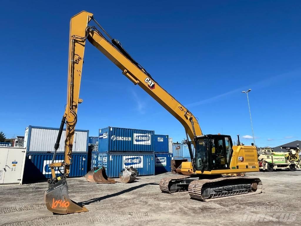 CAT 323 SLR 롱리치 굴삭기
