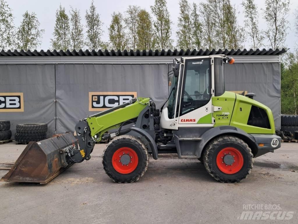 CLAAS 738T 텔레스코픽 휠 로더