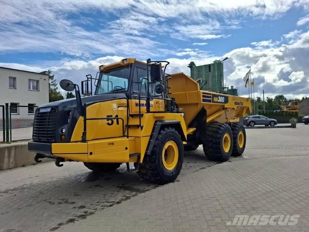 Komatsu HM 300 연결식 홀러