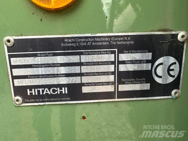 Hitachi ZW 150  휠로우더