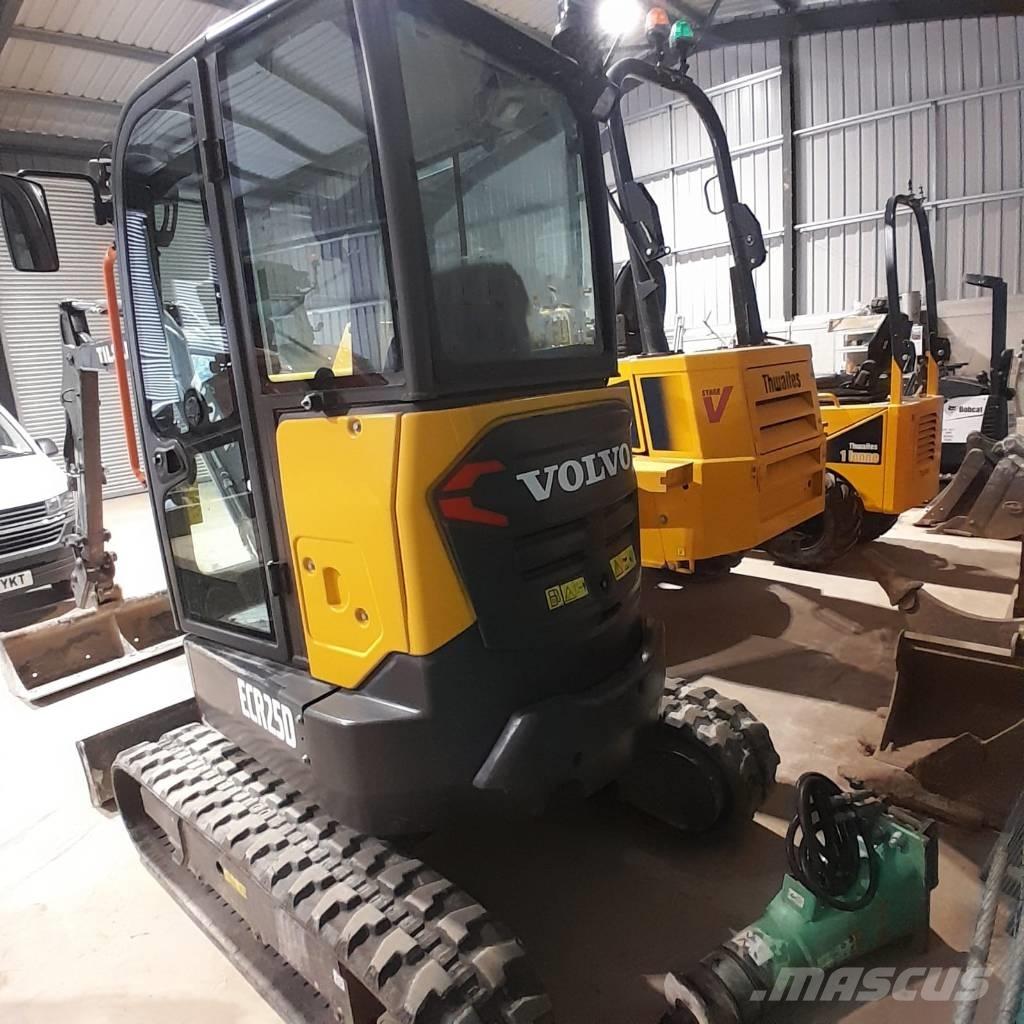 Volvo ECR 25 D 소형 굴삭기 7톤 미만