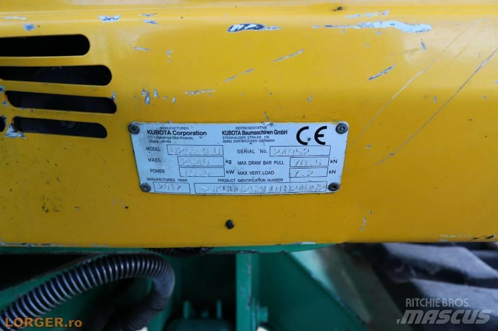 Kubota U25 - 3EU 소형 굴삭기 7톤 미만