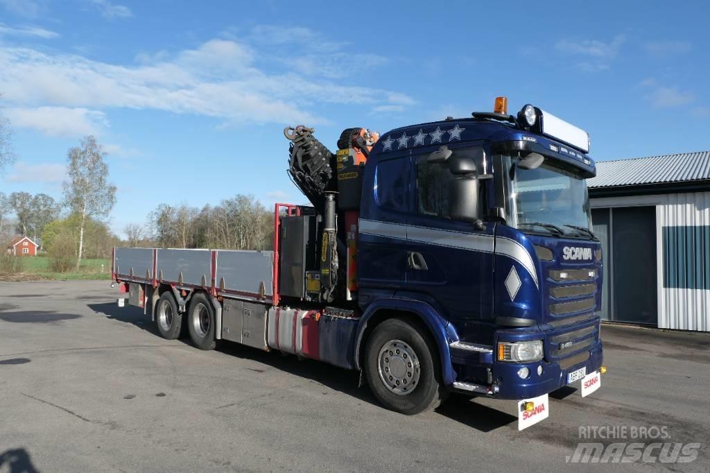 Scania G450 6x2 크레인 트럭