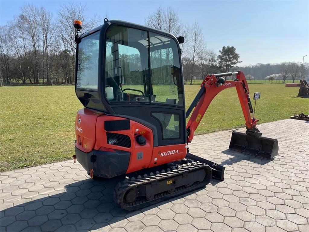 Kubota KX18-4 소형 굴삭기 7톤 미만