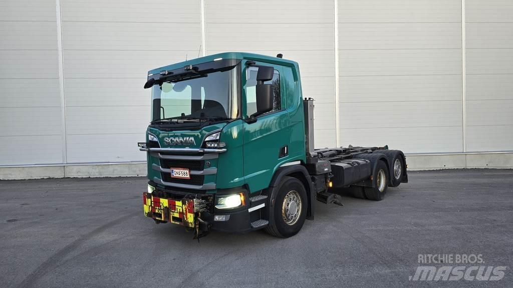 Scania R-serie 훅 리프트 트럭