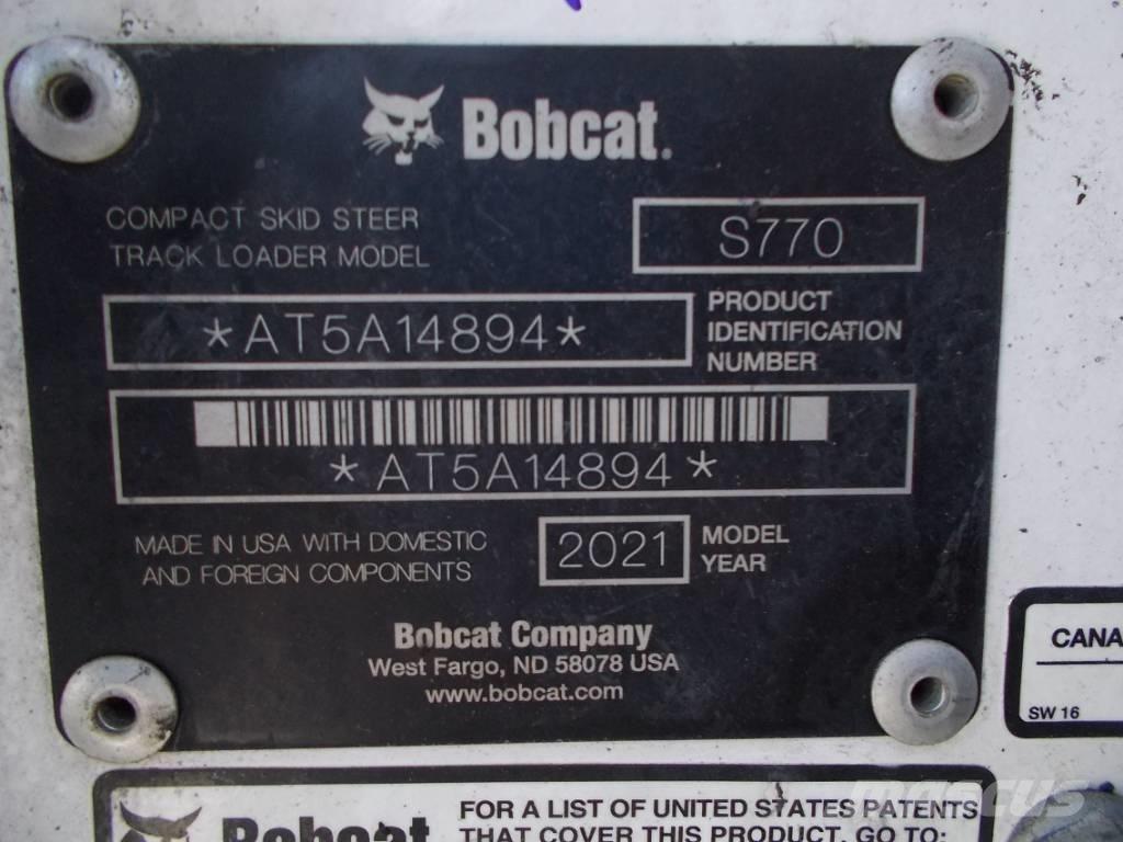 Bobcat S770  스키드로더