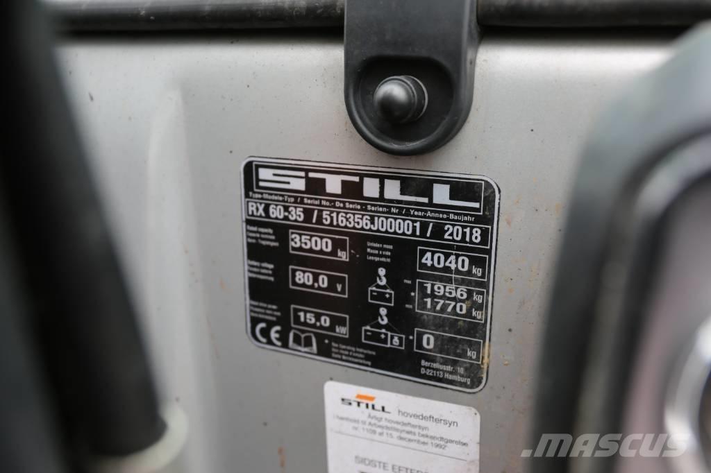 Still RX60-35 전동 지게차