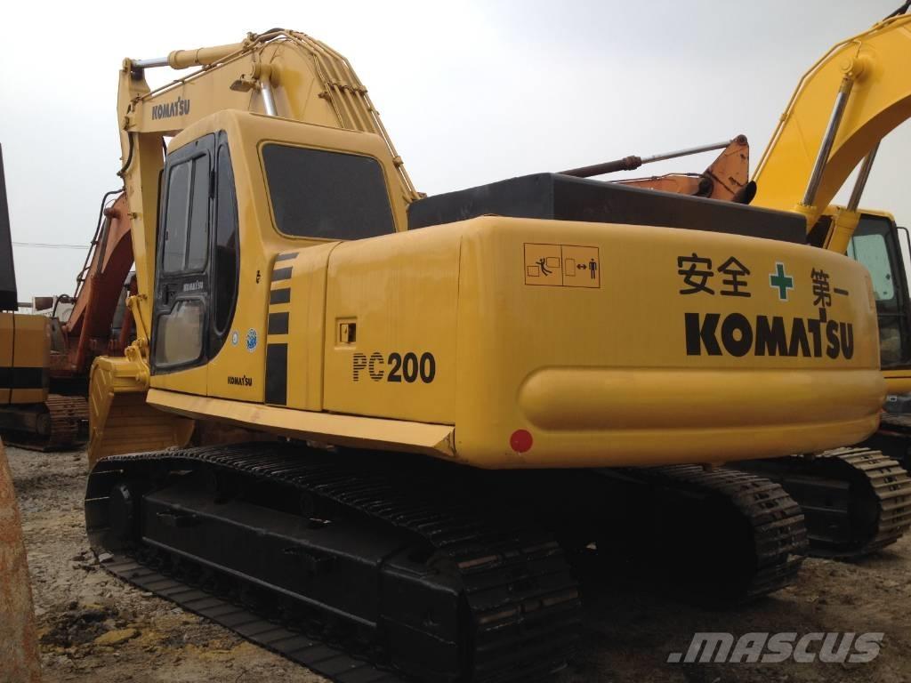 Komatsu PC200-6 대형 굴삭기 29톤 이상