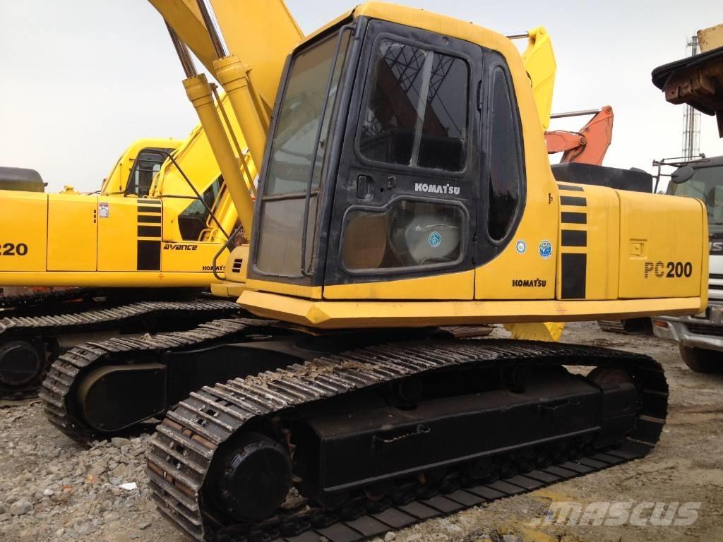 Komatsu PC200-6 대형 굴삭기 29톤 이상