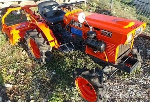 Kubota 6001 di '04 파워 하로우 및 로토틸러(회전 경운기)
