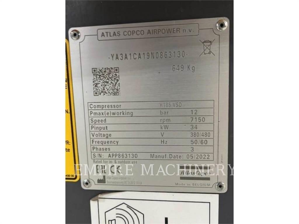 Atlas Copco H185 콤푸레샤
