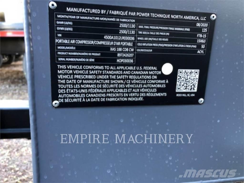 Atlas Copco XAS188CD 콤푸레샤