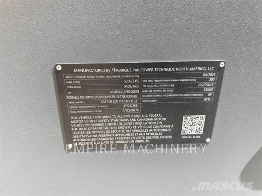Atlas Copco XAS400CD 콤푸레샤