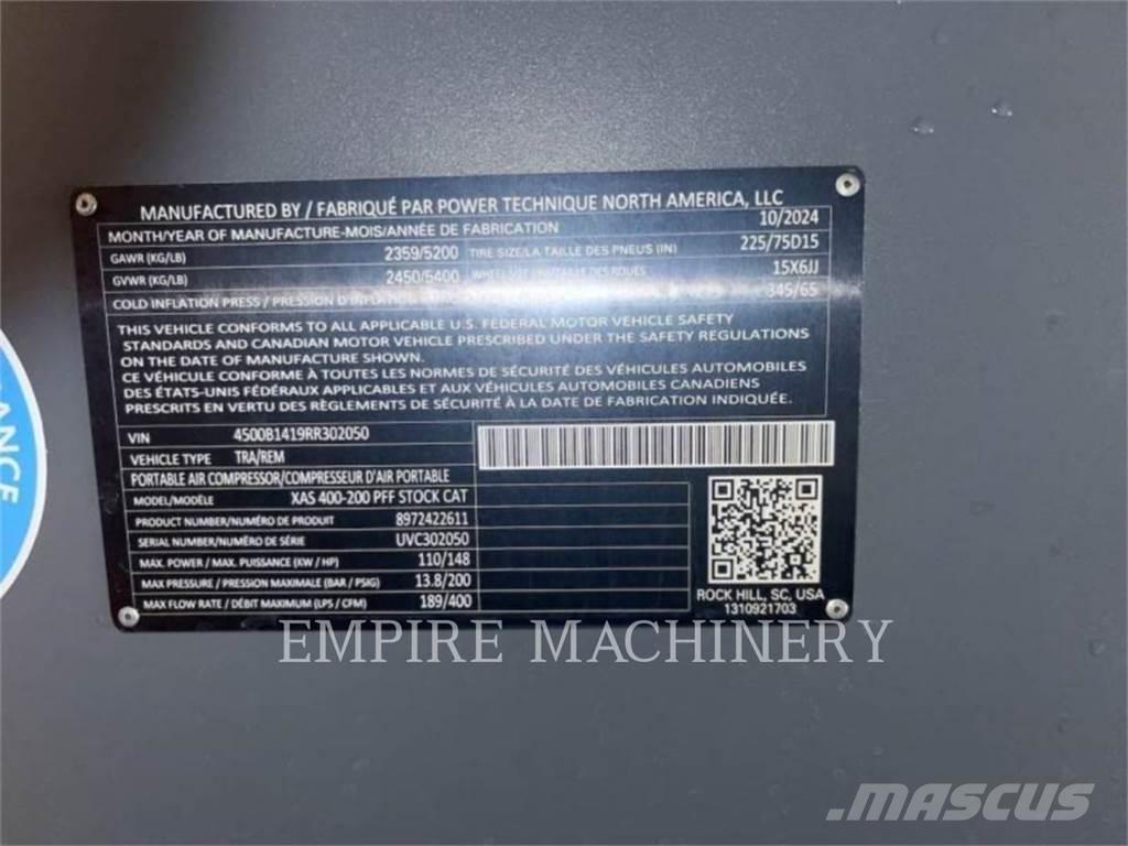 Atlas Copco XAS400CD 콤푸레샤