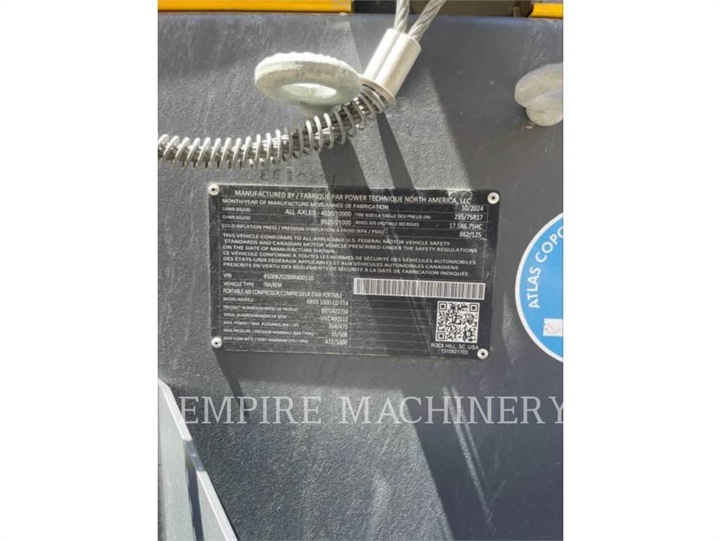 Atlas Copco XRVS1000CD 콤푸레샤