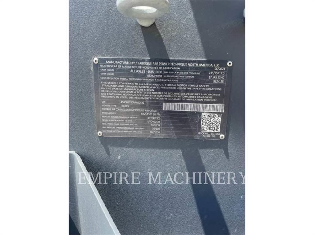 Atlas Copco XRVS1550CD 콤푸레샤
