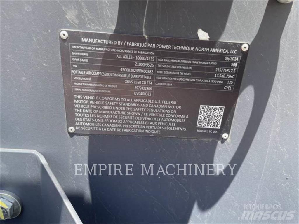 Atlas Copco XRVS1550CD 콤푸레샤