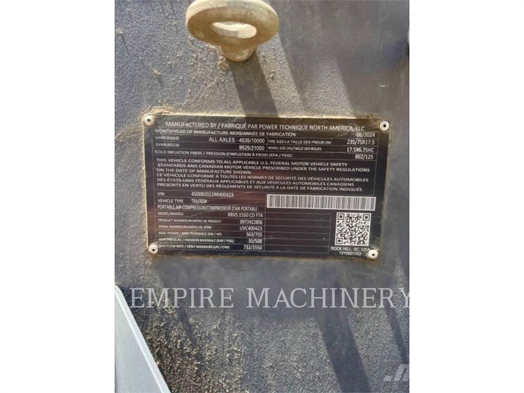 Atlas Copco XRVS1550CD 콤푸레샤