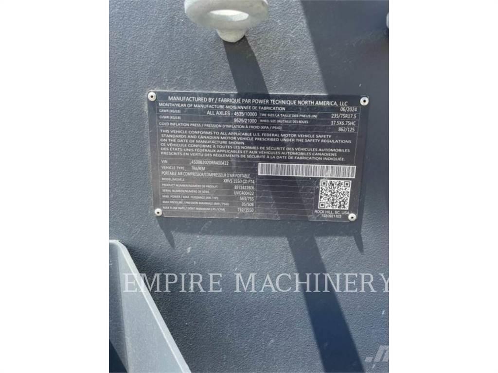Atlas Copco XRVS1550CD 콤푸레샤