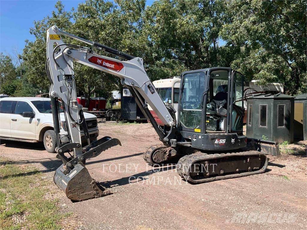 Bobcat E55 소형 굴삭기 7톤 미만