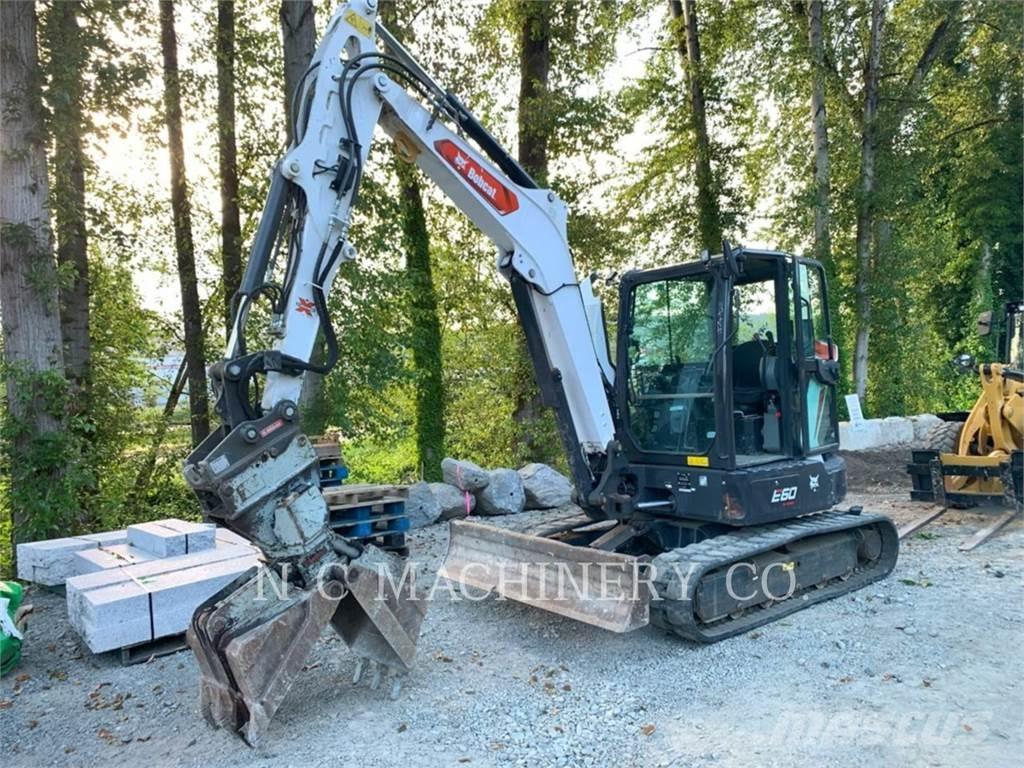 Bobcat E60 대형 굴삭기 29톤 이상