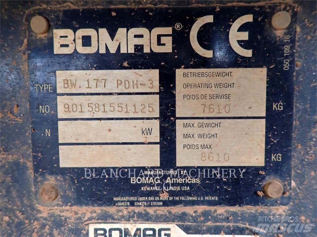 Bomag BW177PDH-3 싱글 드럼 롤러