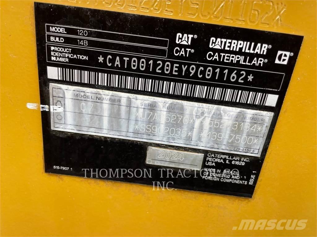CAT 120 그레이더