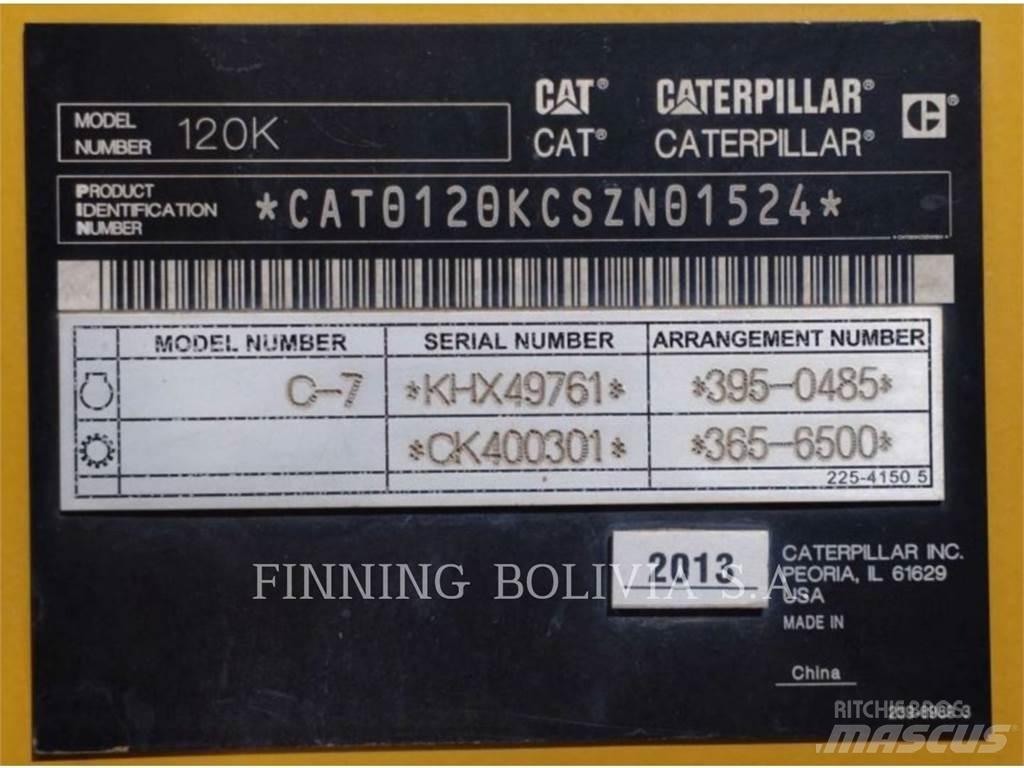 CAT 120K 그레이더