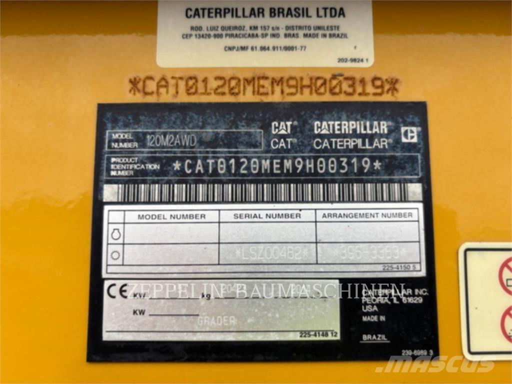 CAT 120M 그레이더