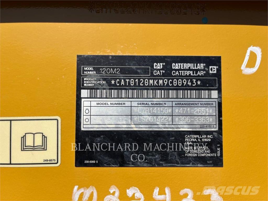 CAT 120M2 그레이더