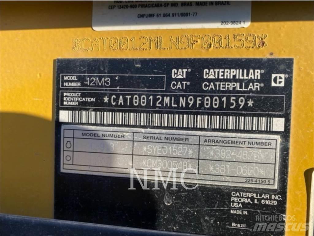 CAT 12M3 그레이더