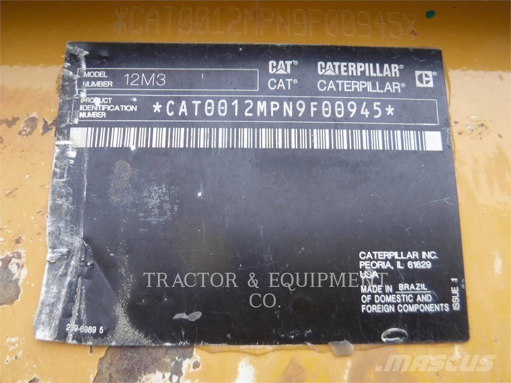 CAT 12M3 그레이더