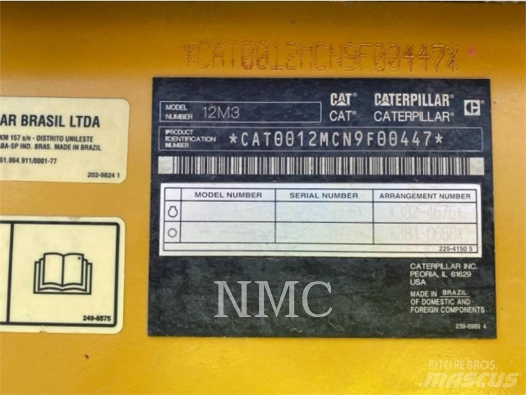CAT 12M3 그레이더