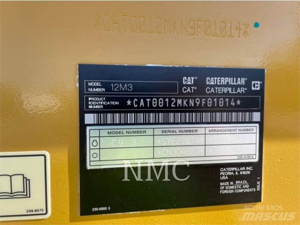 CAT 12M3 그레이더