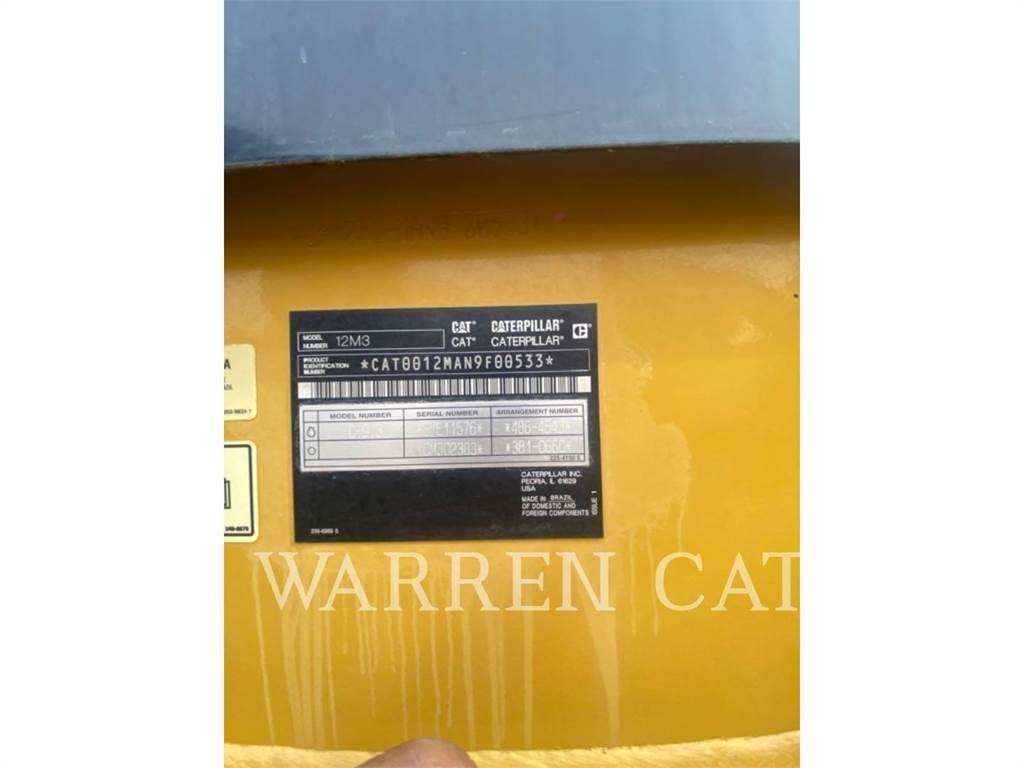 CAT 12M3 그레이더