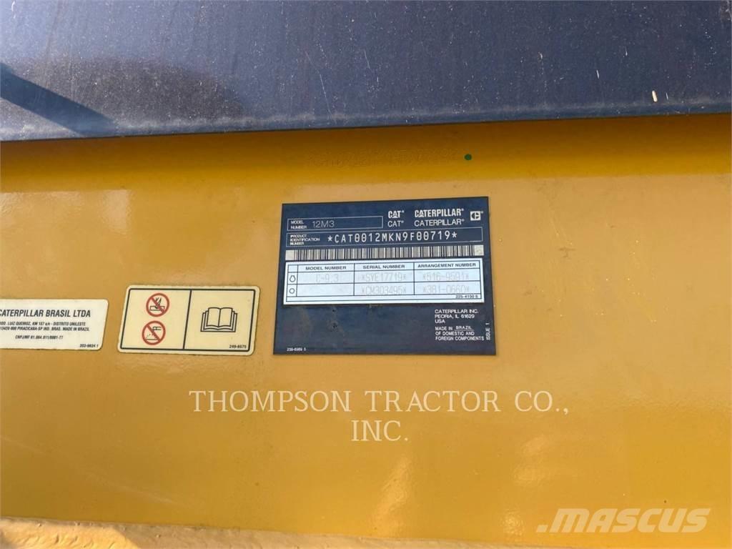 CAT 12M3 그레이더