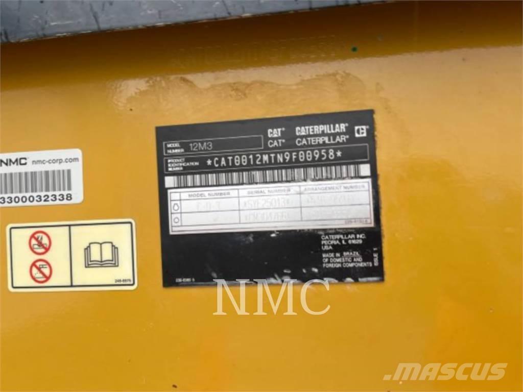 CAT 12M3 그레이더