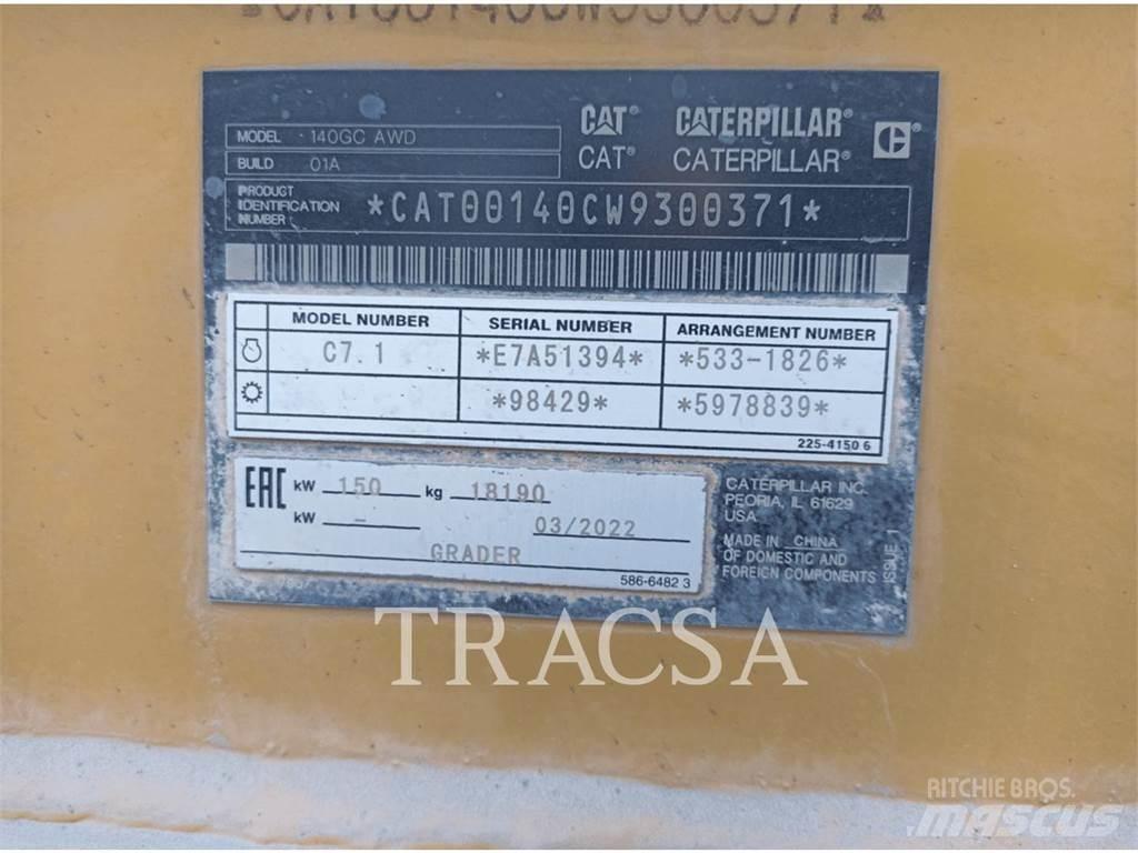 CAT 140 GC 그레이더