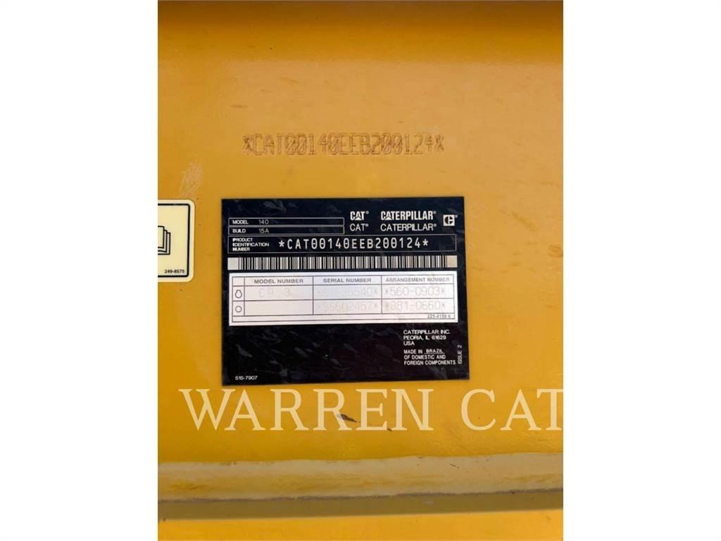 CAT 140 JY 그레이더