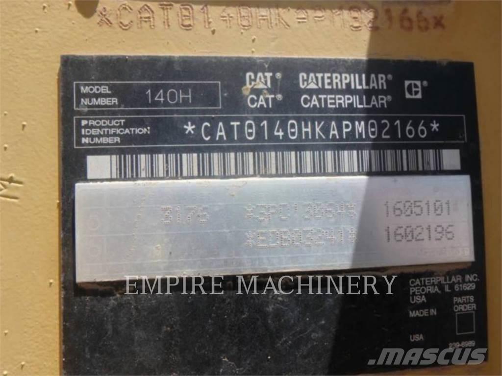 CAT 140H 그레이더