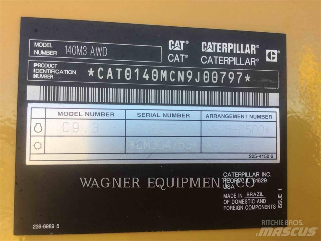 CAT 140M3 AWD 그레이더
