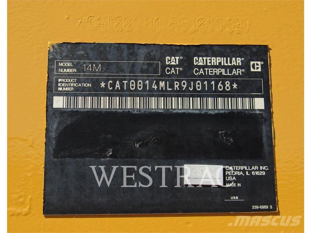 CAT 14M 그레이더