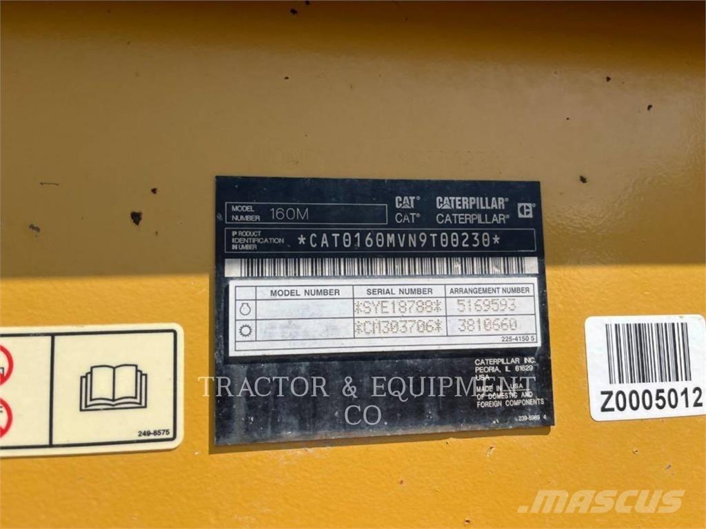 CAT 160M3 AWD 그레이더