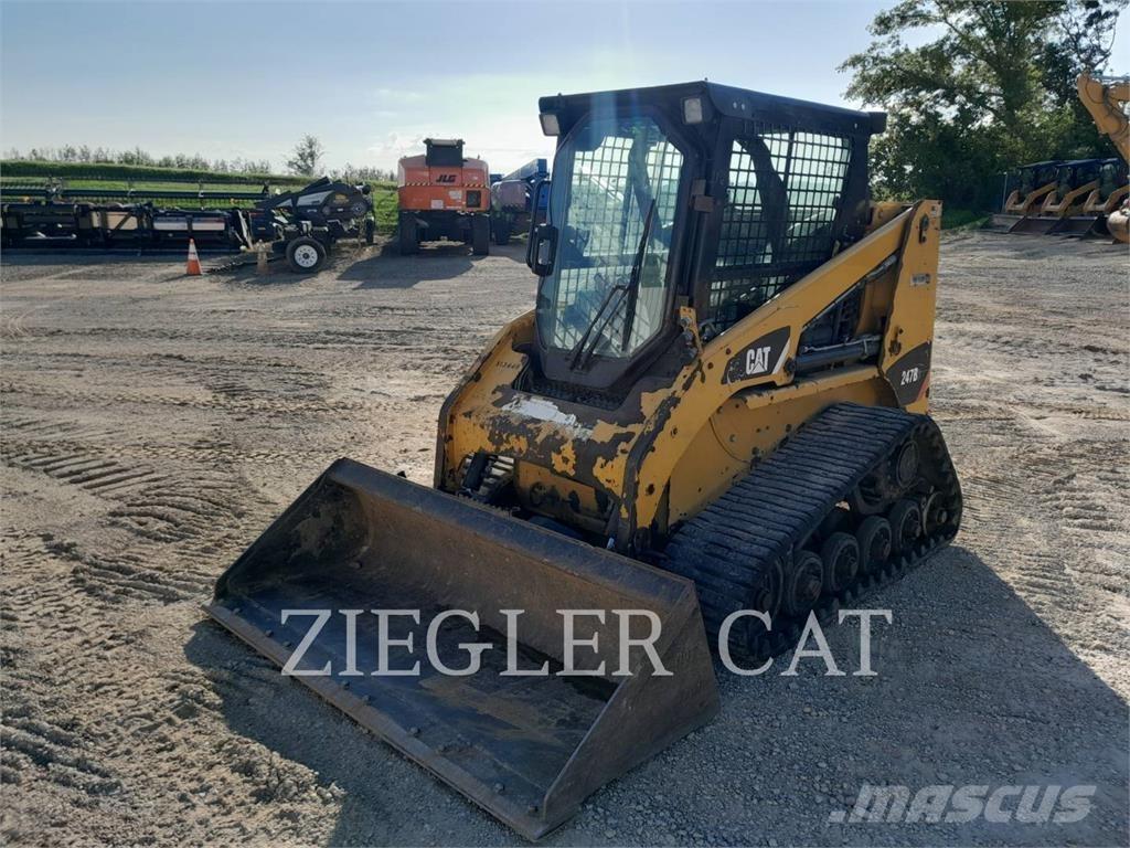 CAT 247B3 궤도식 로우더