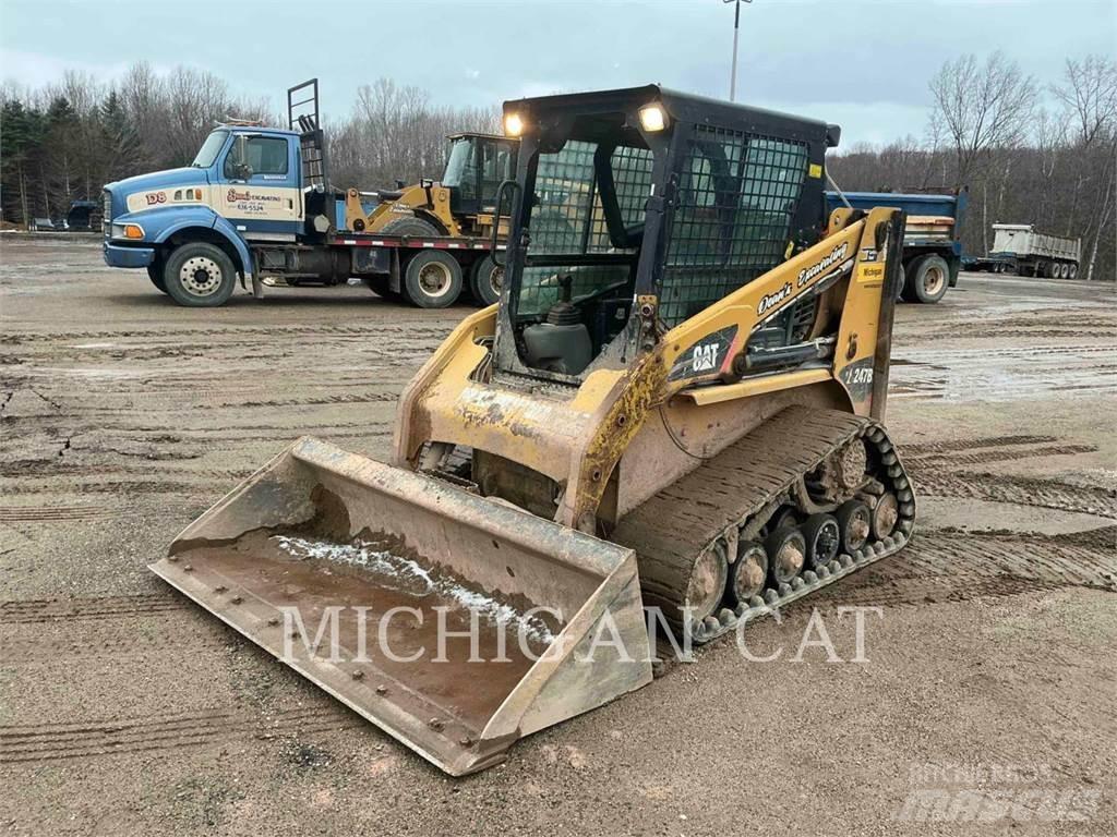 CAT 247B3 AQ  스키드로더
