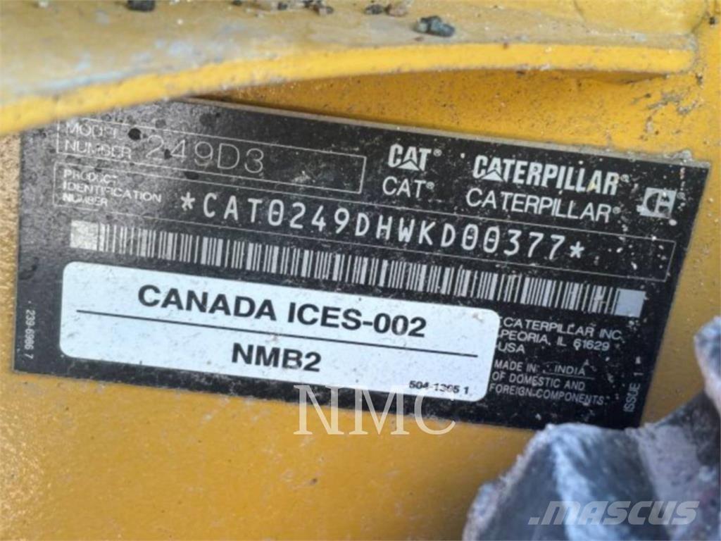CAT 249D3 궤도식 로우더